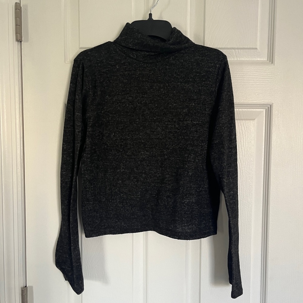 Zara dark grey turtleneck